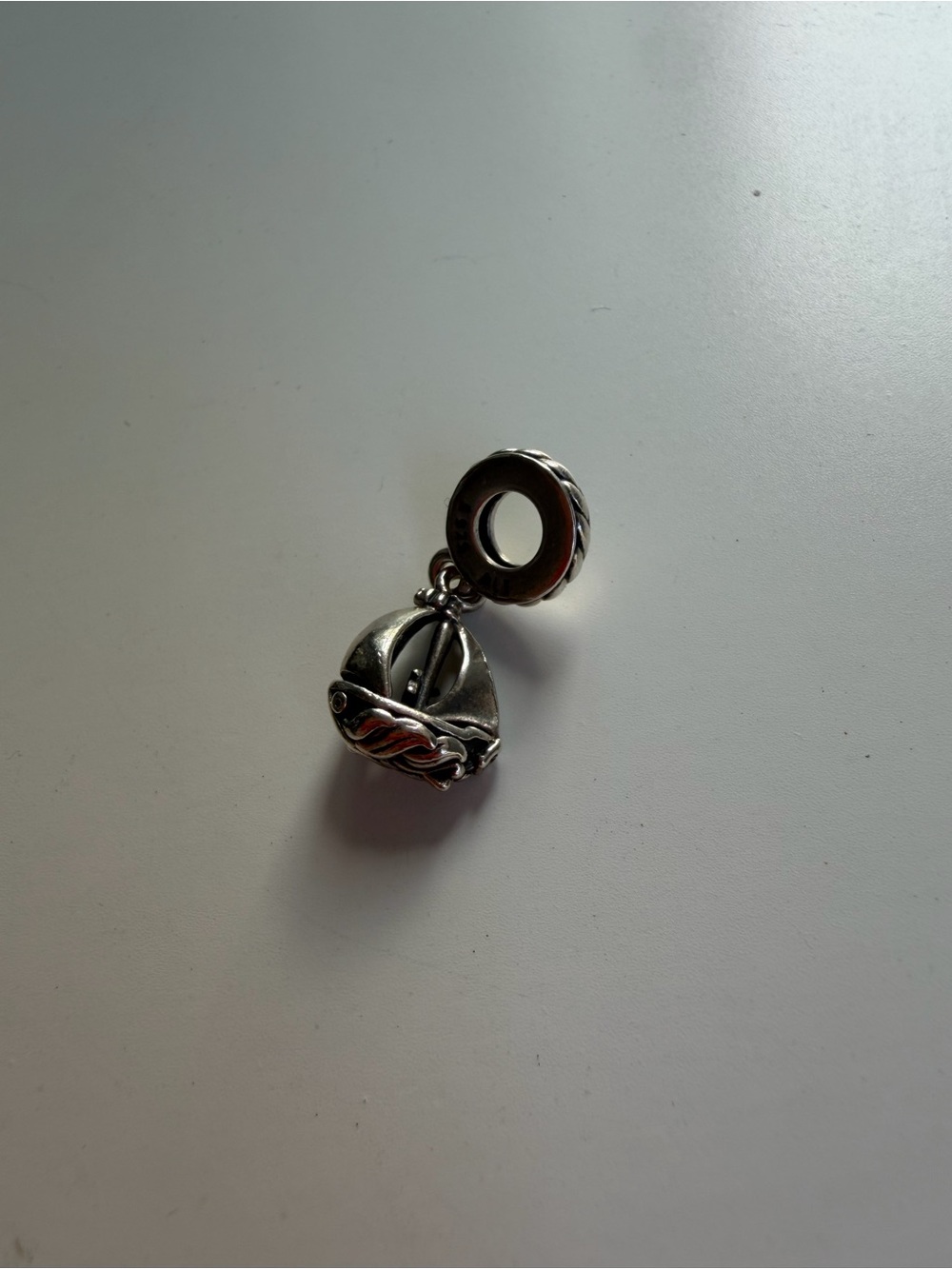 Pandora Sailing Boat Charm Pendant - Silver